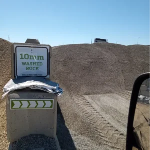 10 mm Washed Rock Gravel (/Yard)