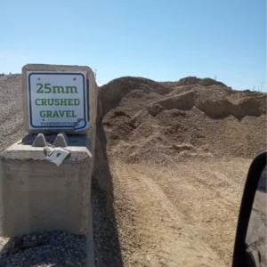 25 mm Road Crush Gravel (/Yard)