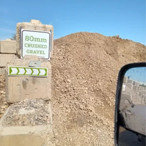80 mm Road Crush Gravel (/Yard)