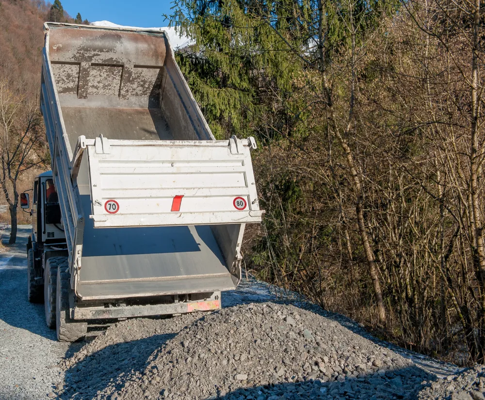 Residential Gravel Delivery Near Me in Calgary, Alberta